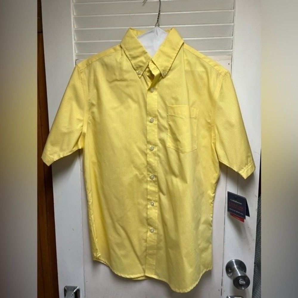 NWT Croft & Barrow Men's Easy Care Woven Shirt | Size Small